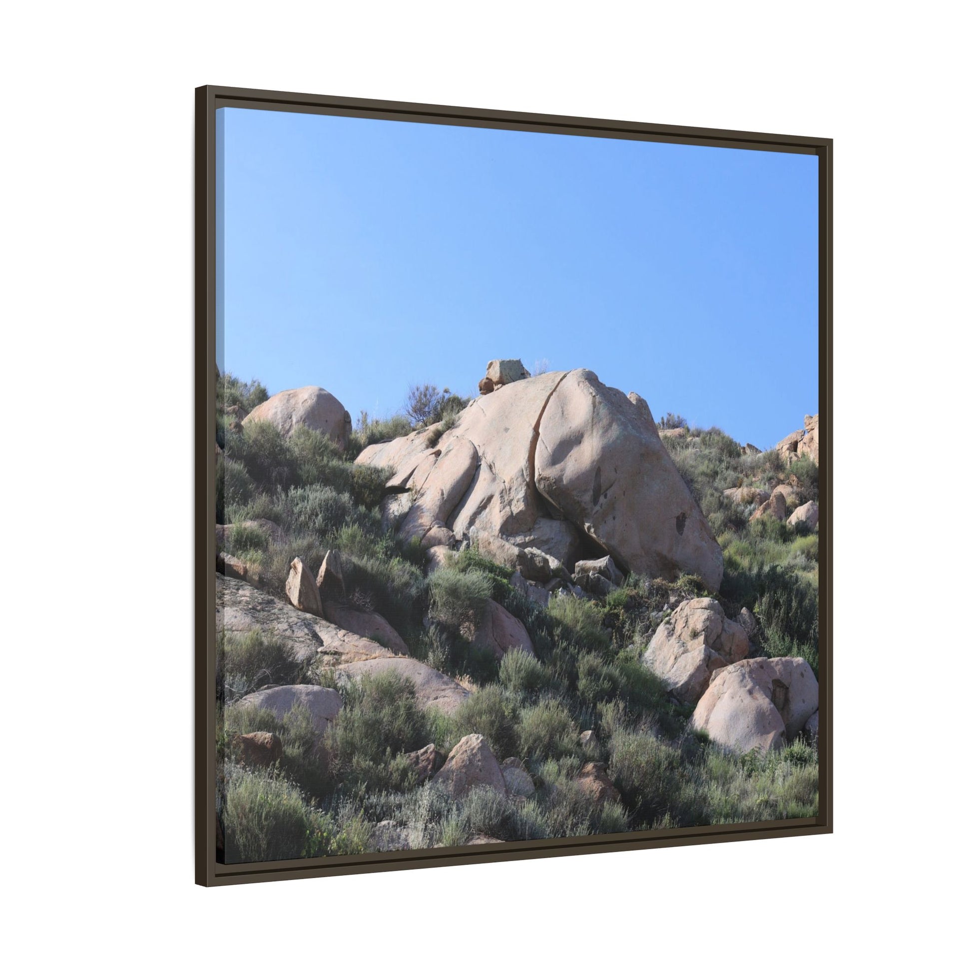 Ancient Stone Landscape - Unique Stretched Canvas Wall Art - Art By Earth