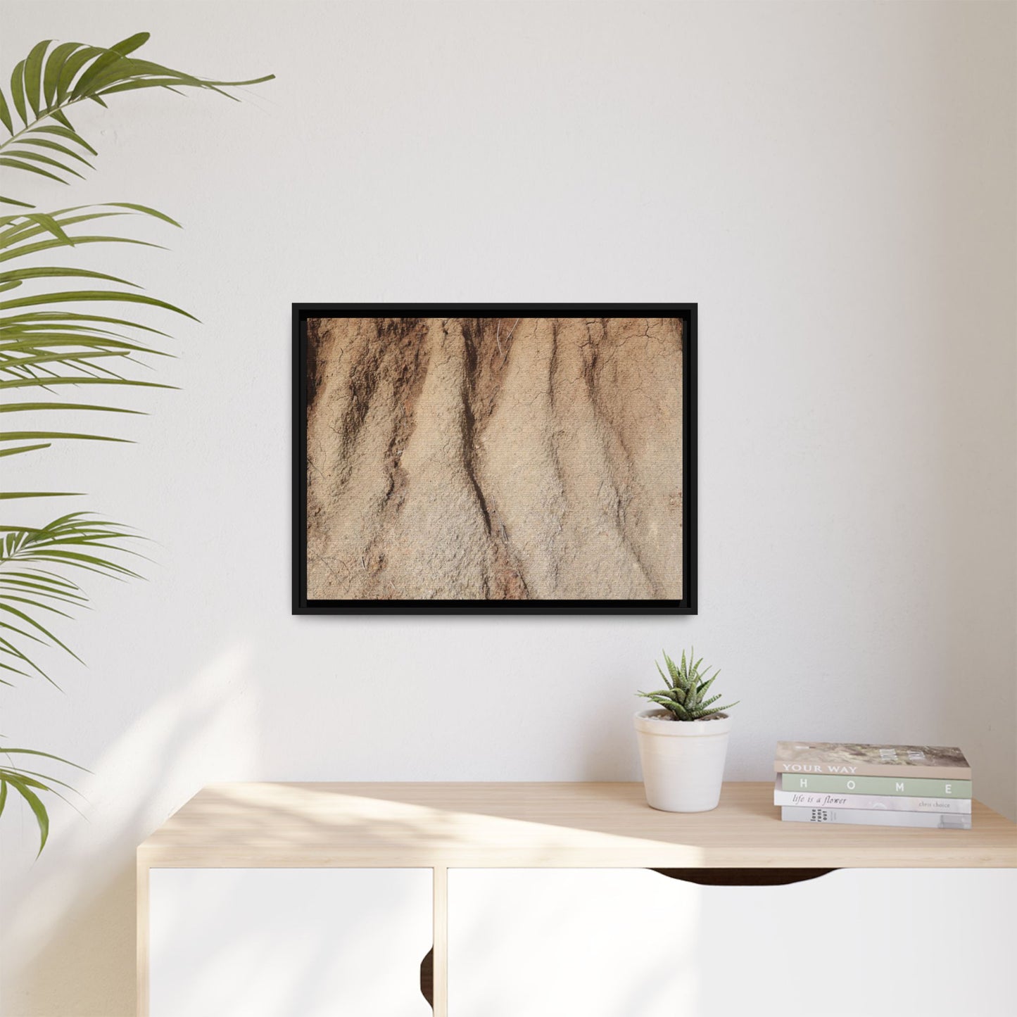 Eroded Canyon Walls - Unique Stretched Canvas Wall Art - Art By Earth
