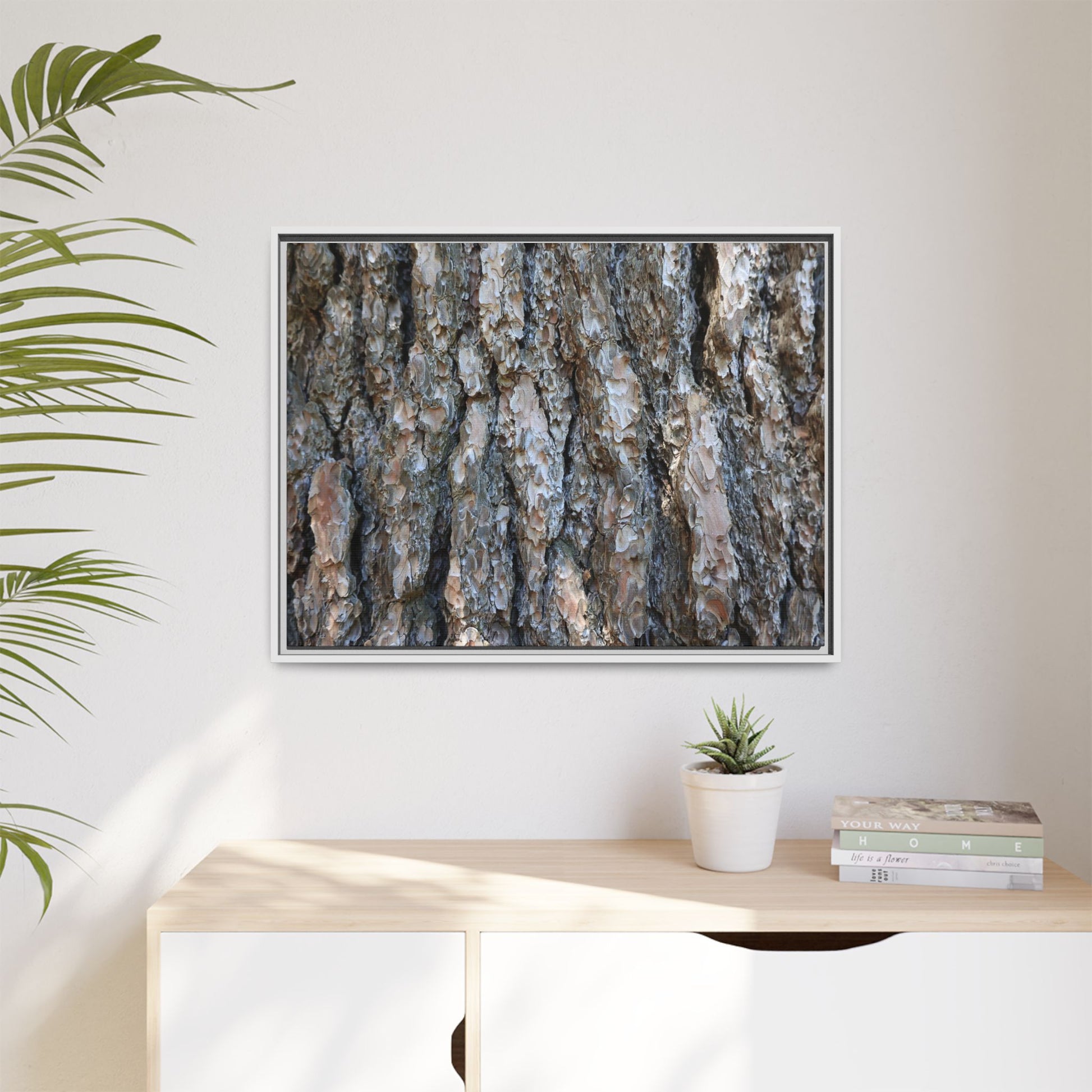 Bark Whispers - Unique Stretched Canvas Wall Art - Art By Earth