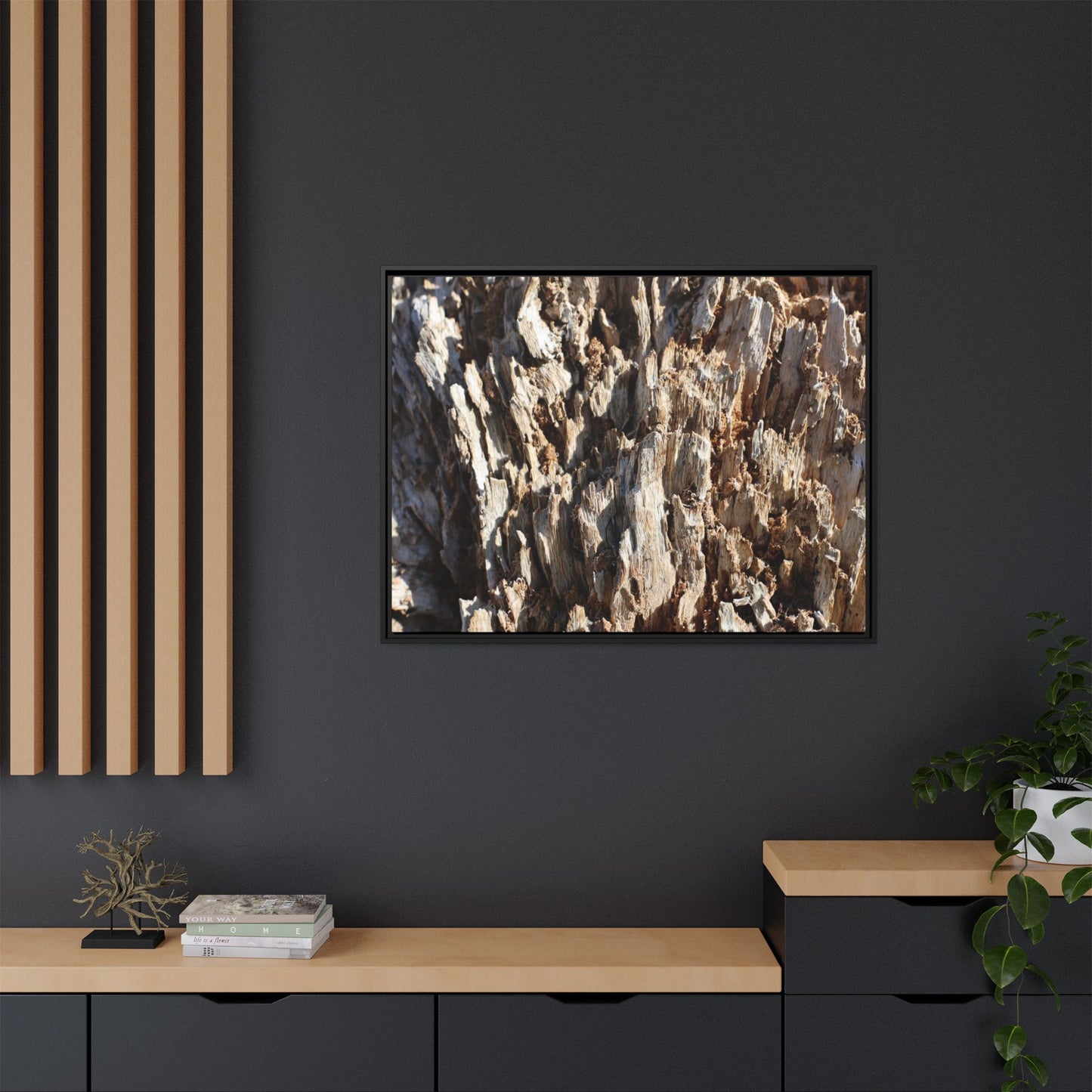 Fractal Fragments - Unique Stretched Canvas Wall Art