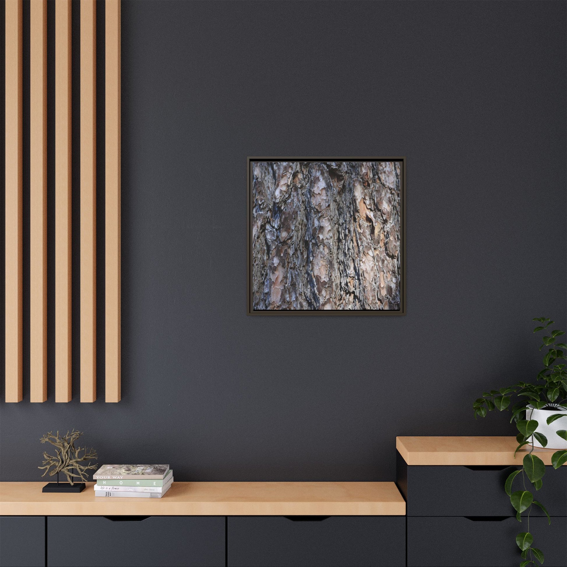 Weathered Patterns - Unique Stretched Canvas Wall Art - Art By Earth