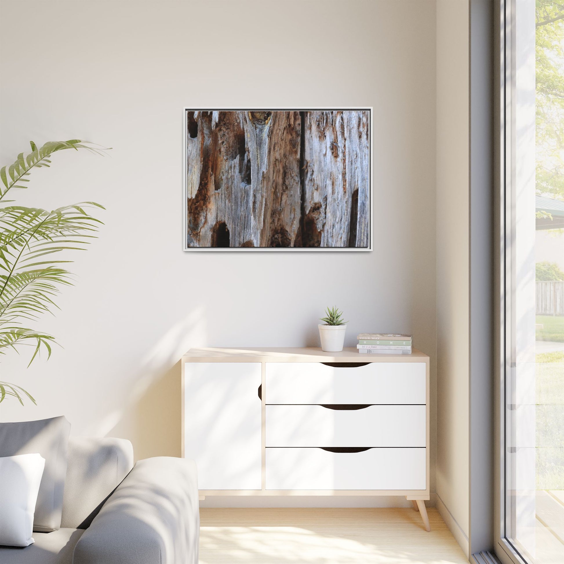 Decaying Splendor - Unique Stretched Canvas Wall Art - Art By Earth