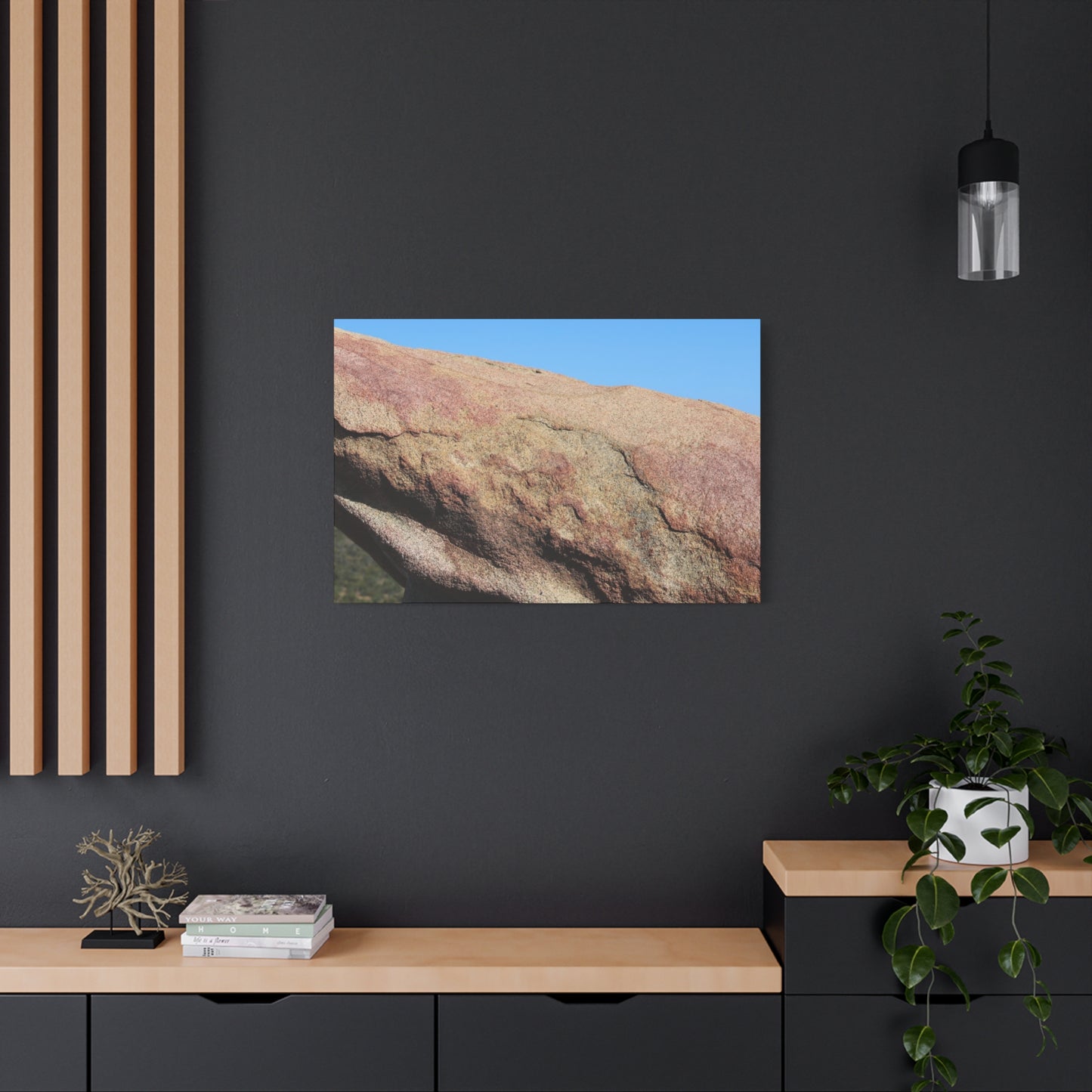 Stone Dreamer - Unique Frameless Canvas Wall Art - Art By Earth