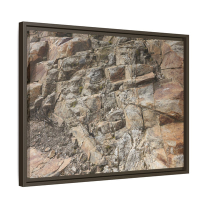 Stone's Silent Story - Unique Stretched Canvas Wall Art - Art By Earth