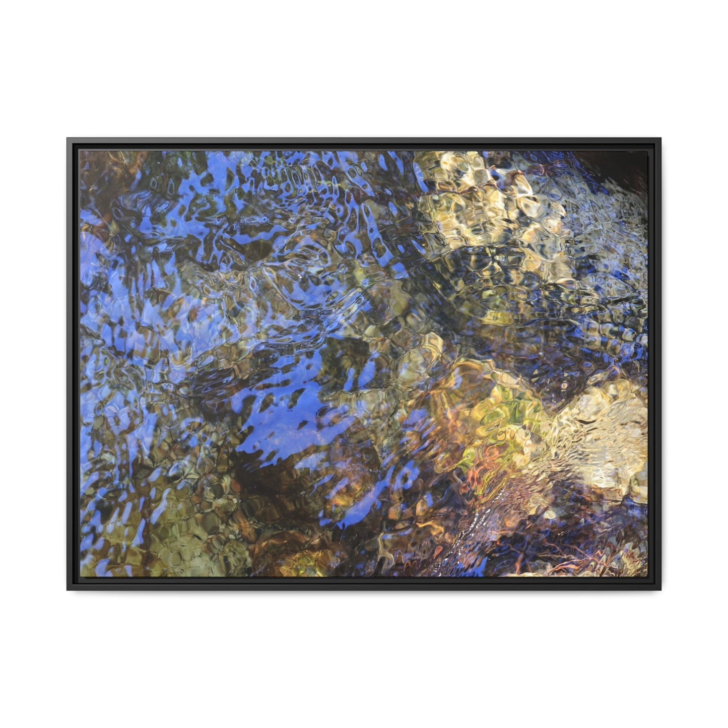 Aquatic Kaleidoscope - Unique Stretched Canvas Wall Art - Art By Earth
