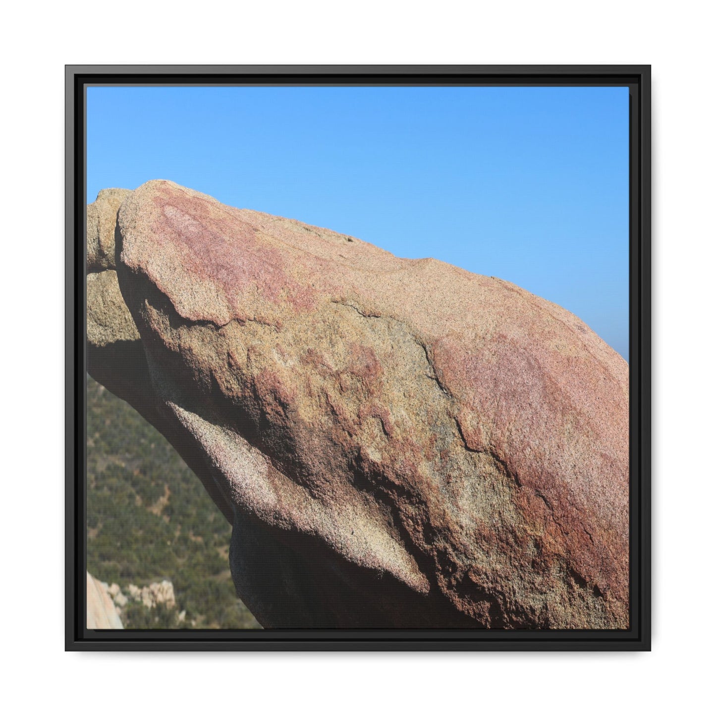 Sleeping Stone - Unique Stretched Canvas Wall Art - Art By Earth