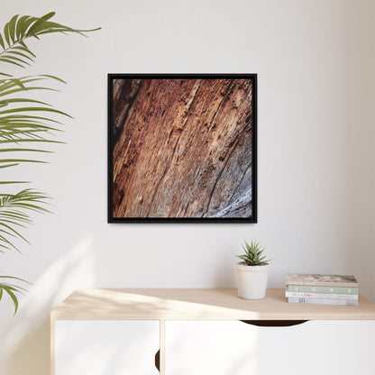Time's Mark - Unique Stretched Canvas Wall Art - Art By Earth