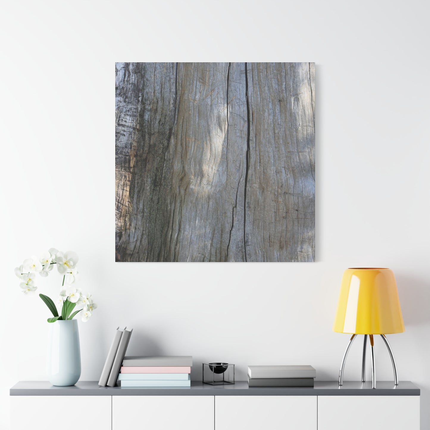 Time's Carved Patterns - Unique Frameless Canvas Wall Art