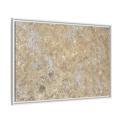 Bubbling Sand - Unique Stretched Canvas Wall Art - Art By Earth