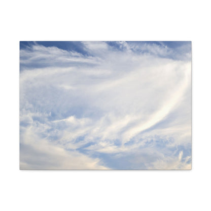 Whispers of Celestial Breath - Unique Frameless Canvas Wall Art - Art By Earth