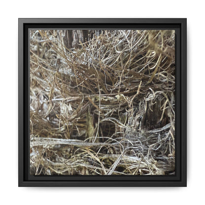 Tangled Whispers of Autumn - Unique Stretched Canvas Wall Art - Art By Earth