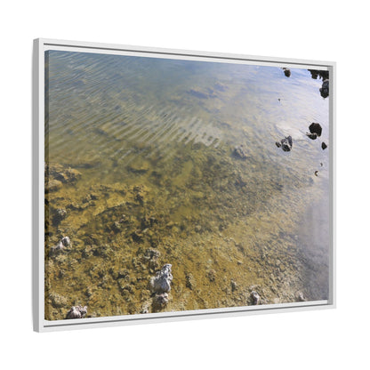 Ripples of Stone - Unique Stretched Canvas Wall Art