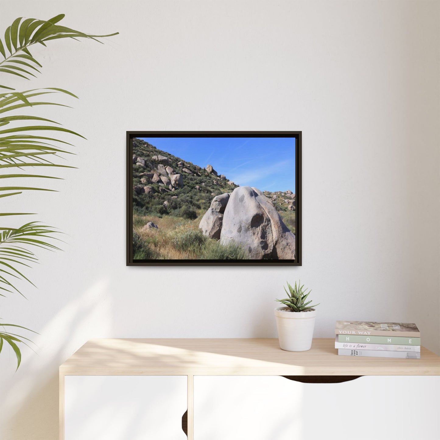 Ancient Stone Guardian - Unique Stretched Canvas Wall Art - Art By Earth