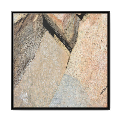 Rock Fragment - Unique Stretched Canvas Wall Art - Art By Earth