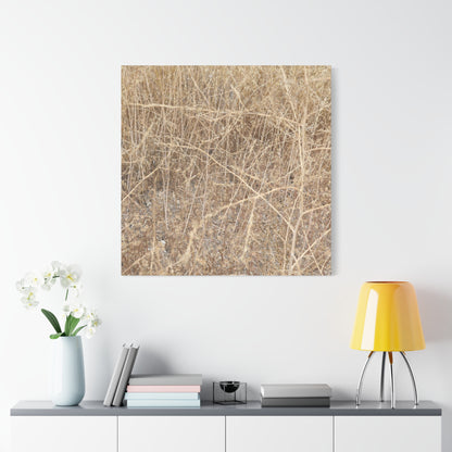 Dry Echoes - Unique Frameless Canvas Wall Art - Art By Earth