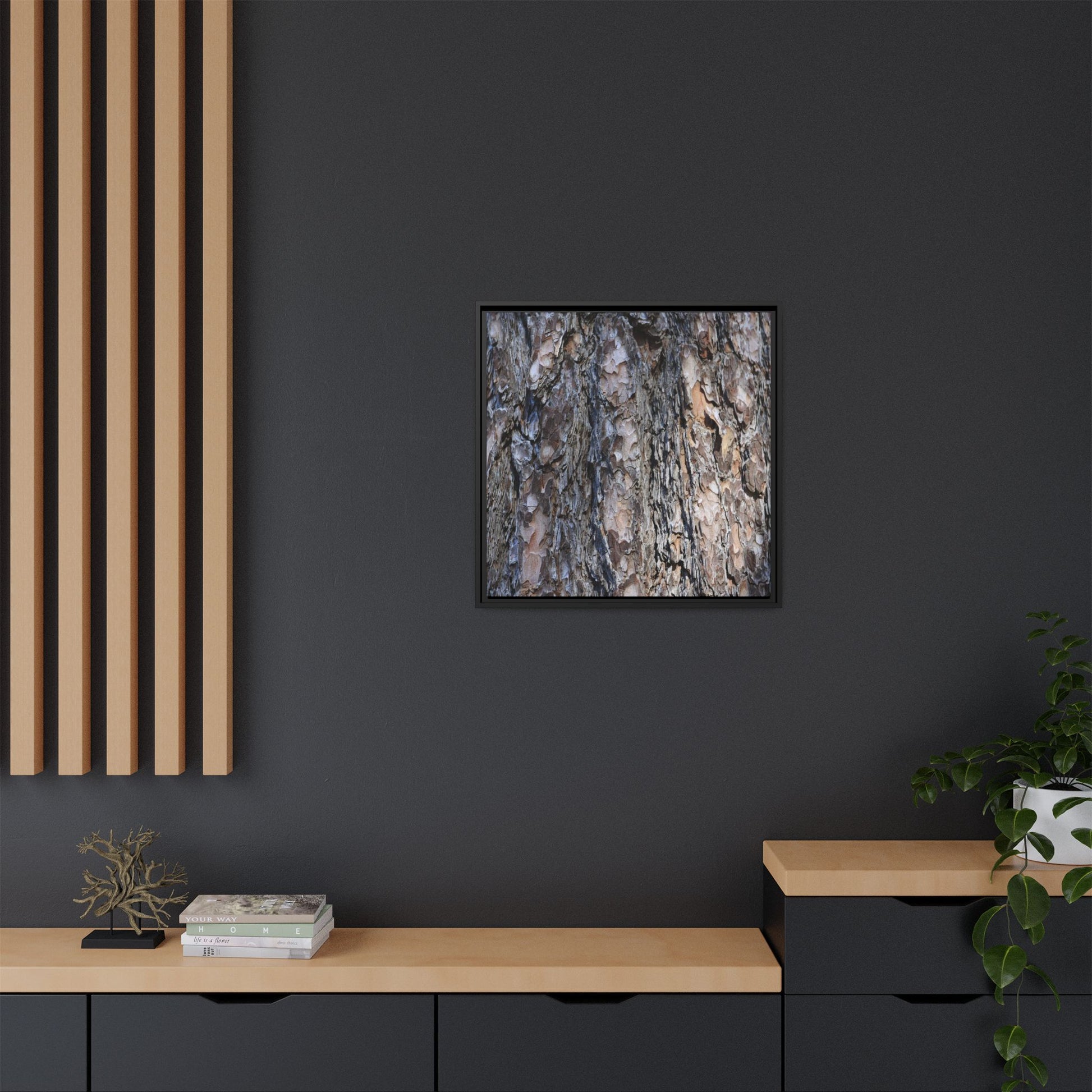 Weathered Patterns - Unique Stretched Canvas Wall Art - Art By Earth
