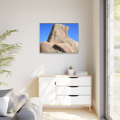 Rocky Sentinel - Unique Stretched Canvas Wall Art - Art By Earth