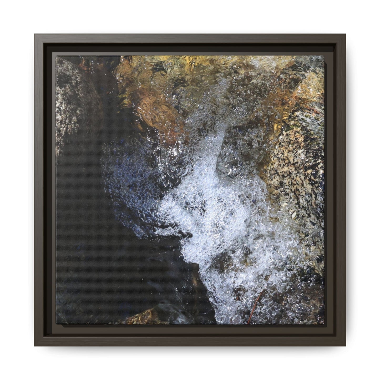 Nature's Turbulence - Unique Stretched Canvas Wall Art - Art By Earth