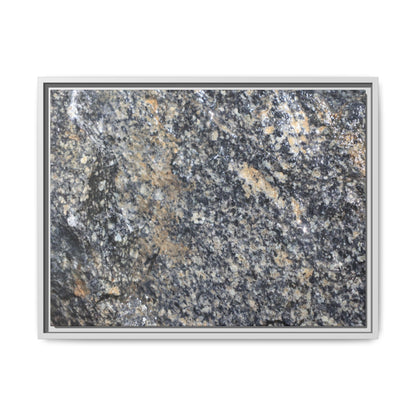 Crystalline Echoes - Unique Stretched Canvas Wall Art - Art By Earth