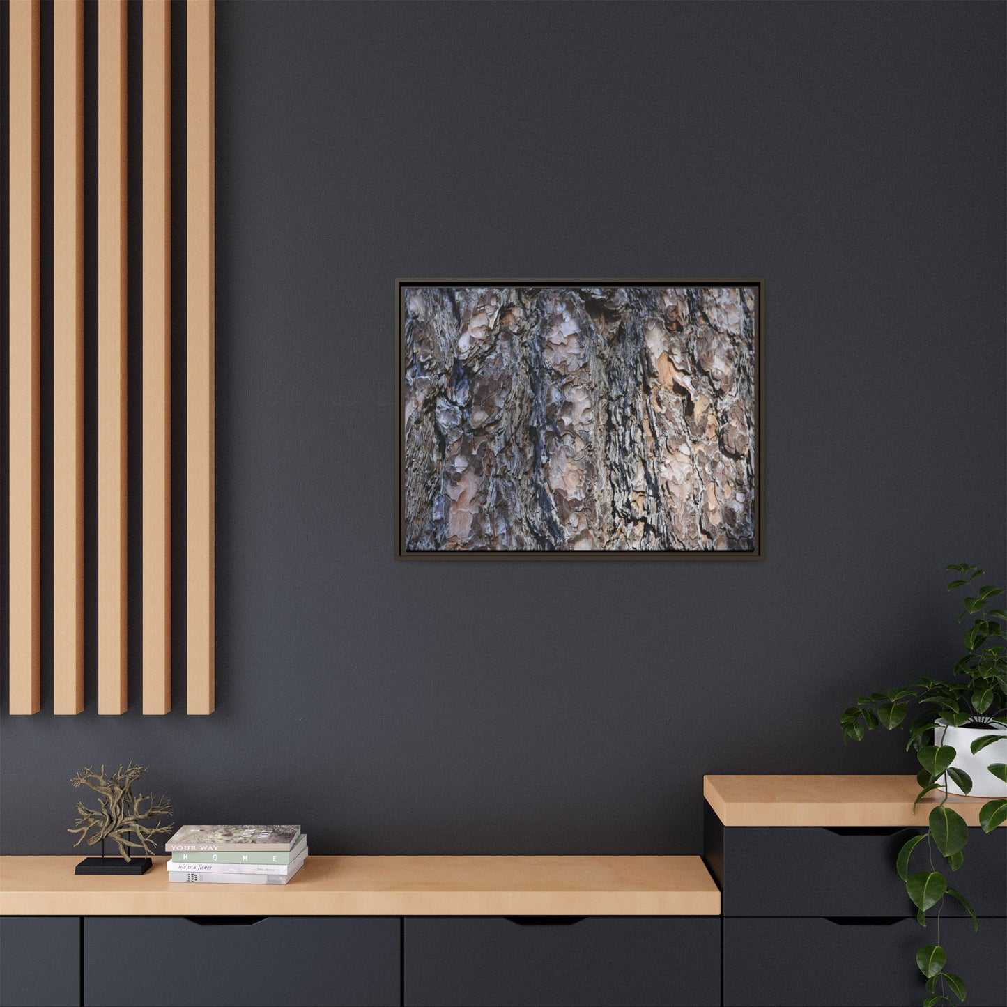 Weathered Patterns - Unique Stretched Canvas Wall Art - Art By Earth