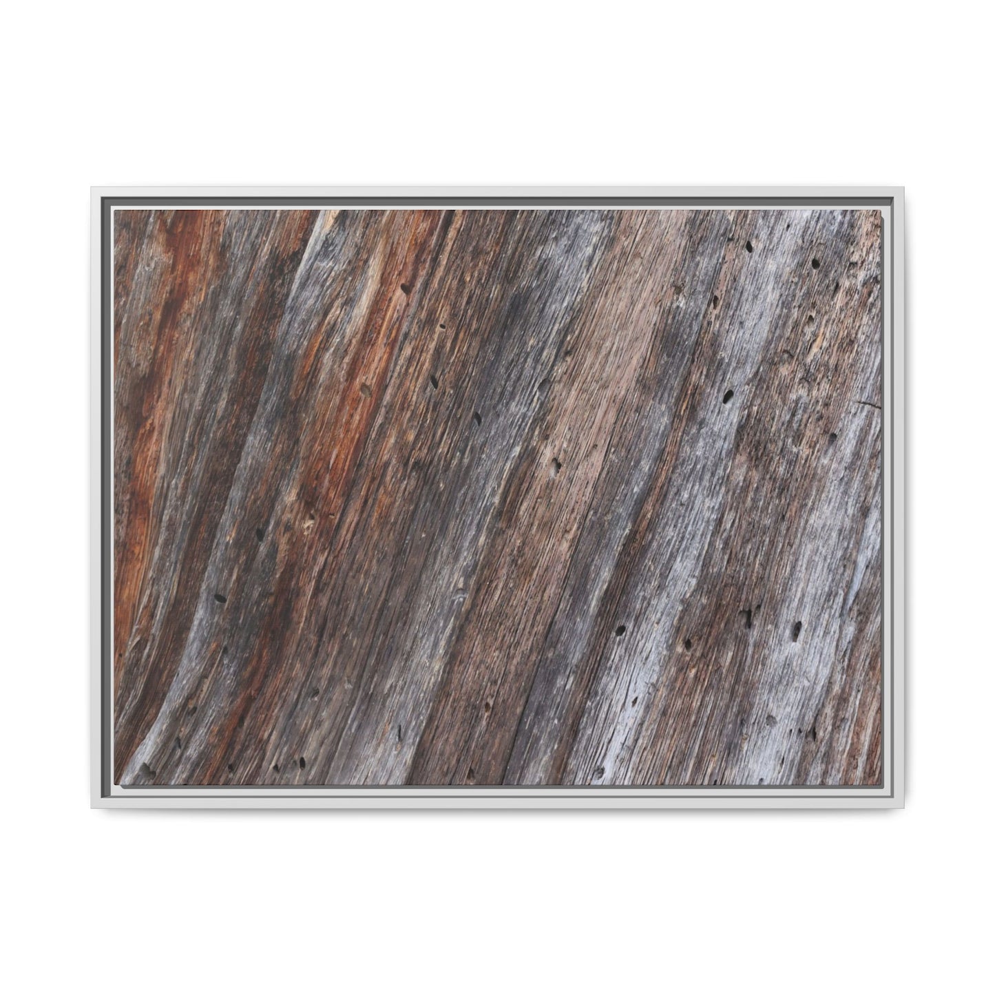 Rustic Floor - Unique Stretched Canvas Wall Art - Art By Earth