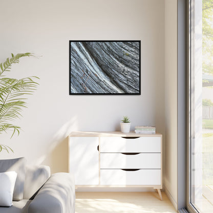 Time's Carved Path - Unique Stretched Canvas Wall Art - Art By Earth