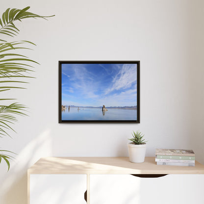 Whispers of Stillness - Unique Stretched Canvas Wall Art