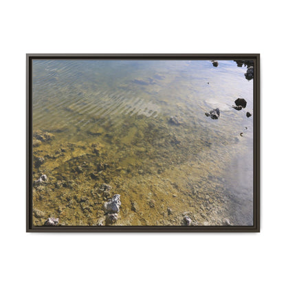 Ripples of Stone - Unique Stretched Canvas Wall Art
