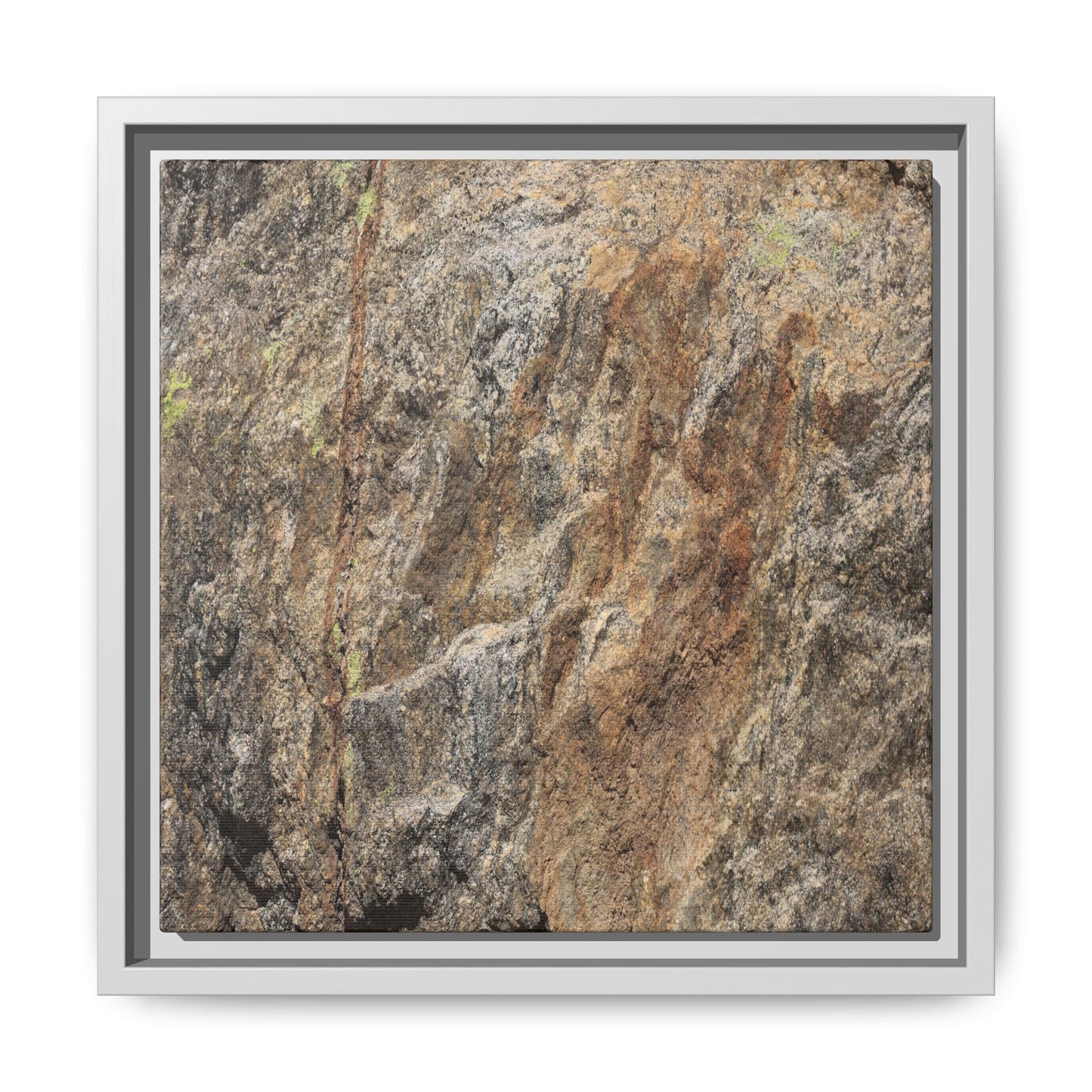 Weathered Rock Formation - Unique Stretched Canvas Wall Art - Art By Earth