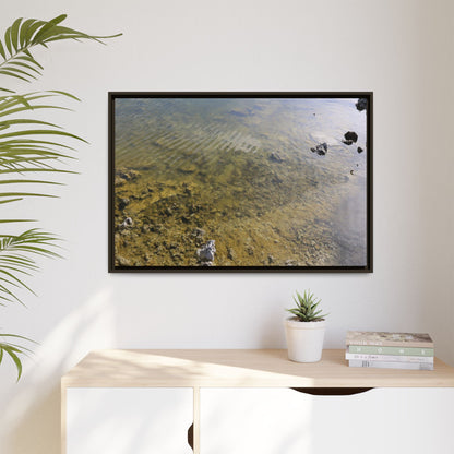 Ripples of Stone - Unique Stretched Canvas Wall Art