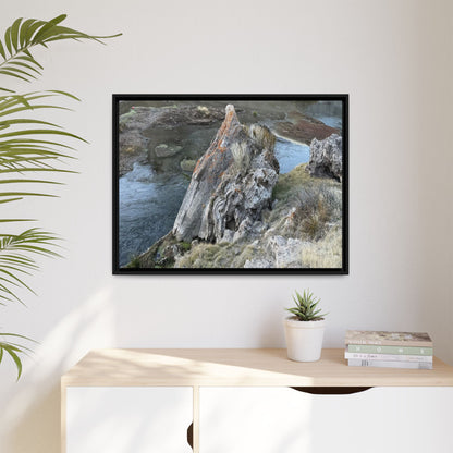 Carved by Water - Unique Stretched Canvas Wall Art
