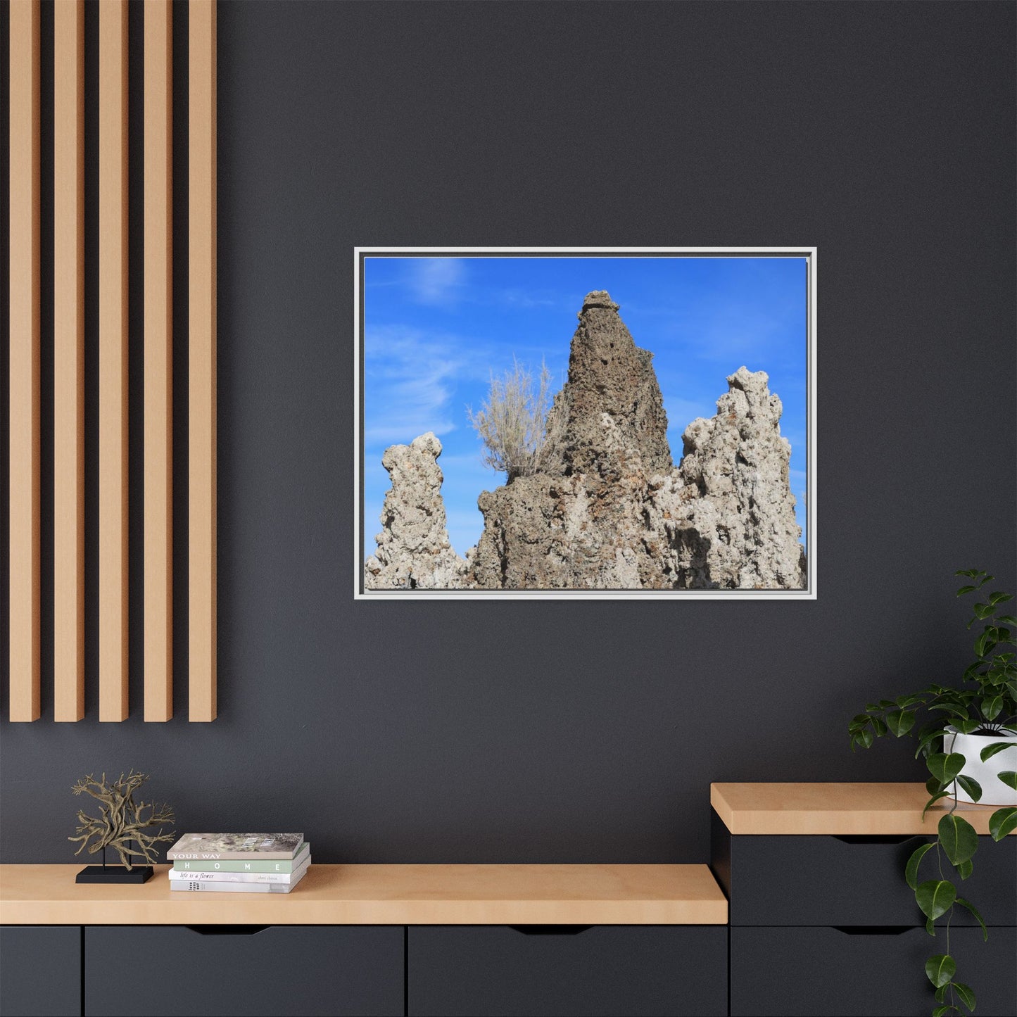 Silent Sentinels - Unique Stretched Canvas Wall Art