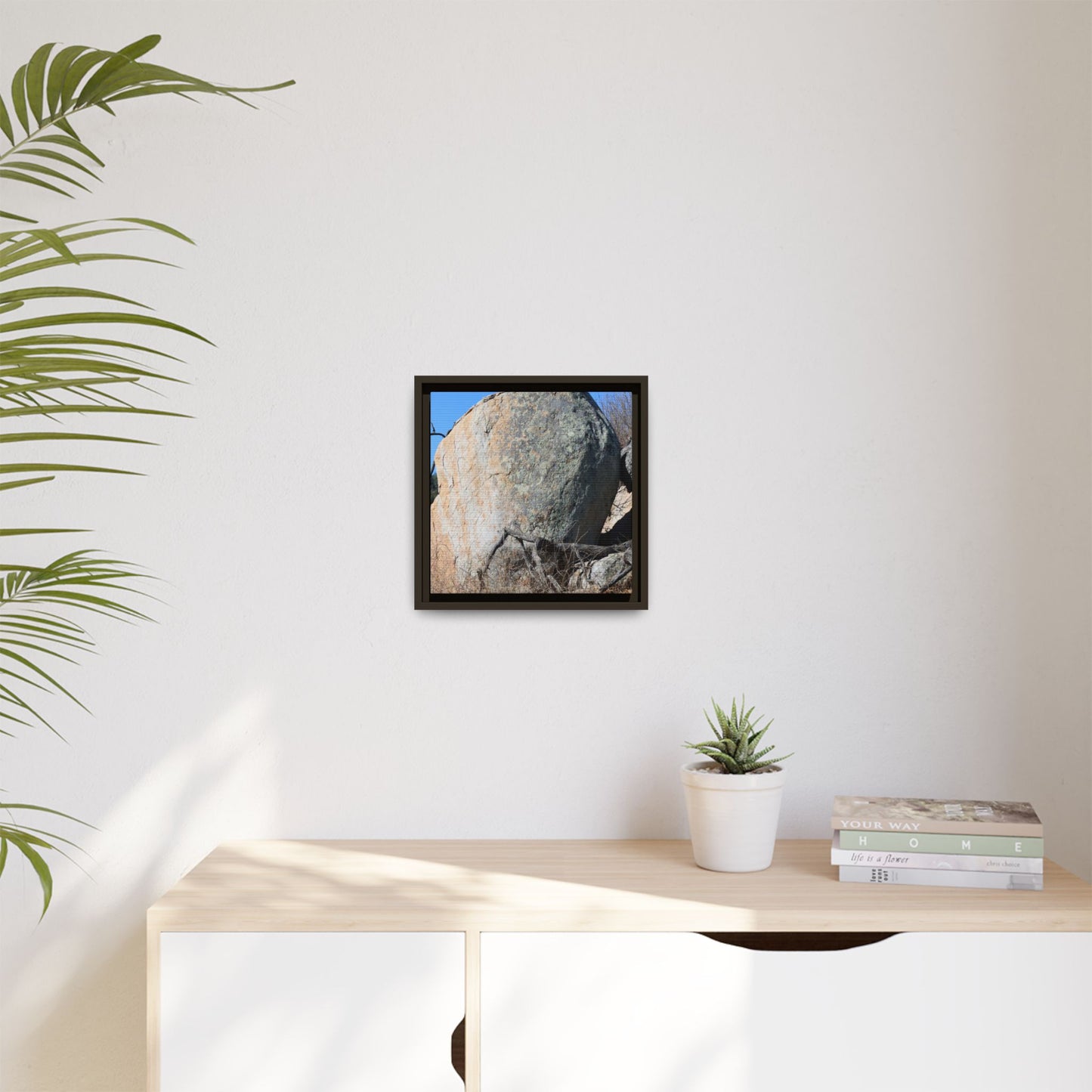 Stony Sentinel - Unique Stretched Canvas Wall Art - Art By Earth