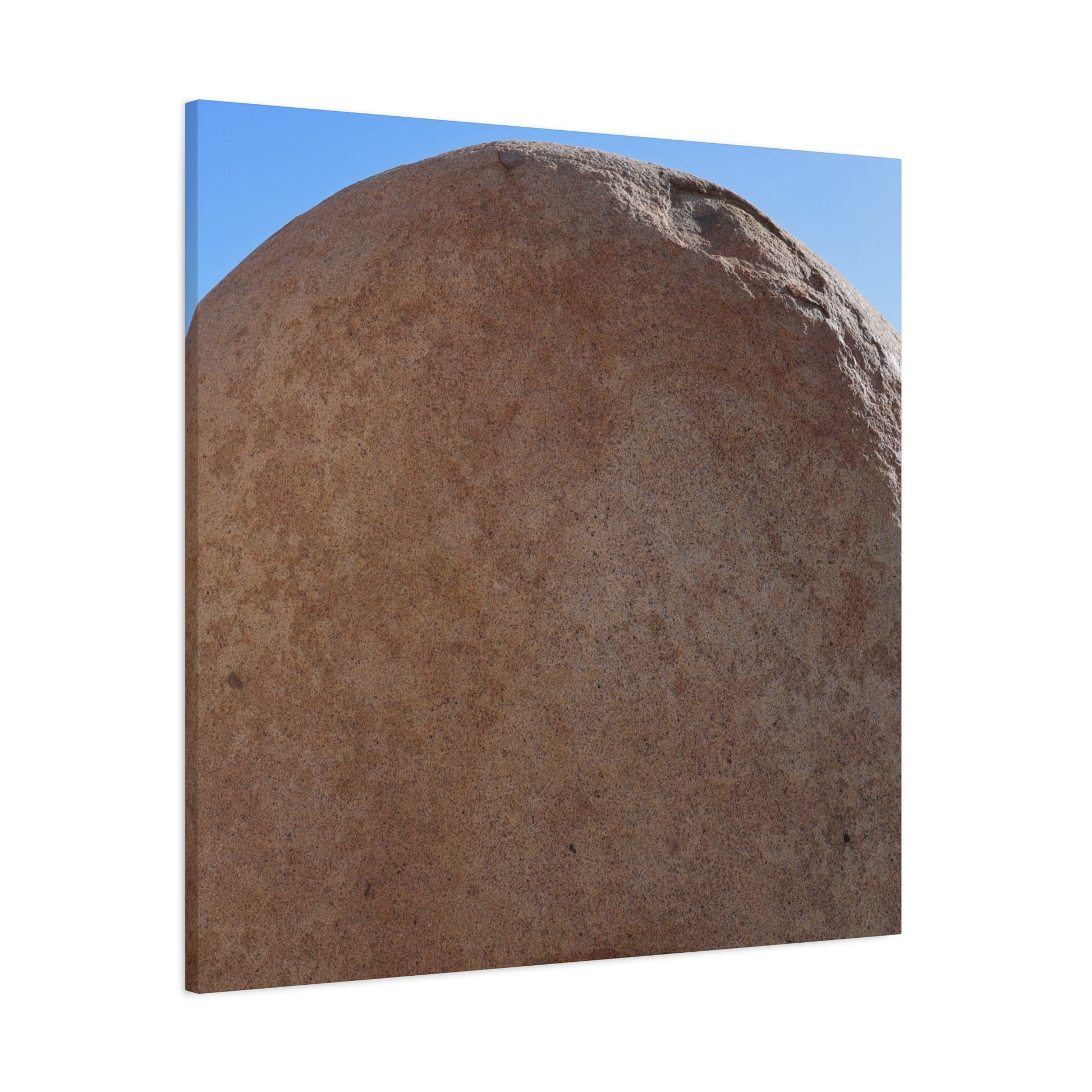Stone Sphere of Silence - Unique Frameless Canvas Wall Art - Art By Earth