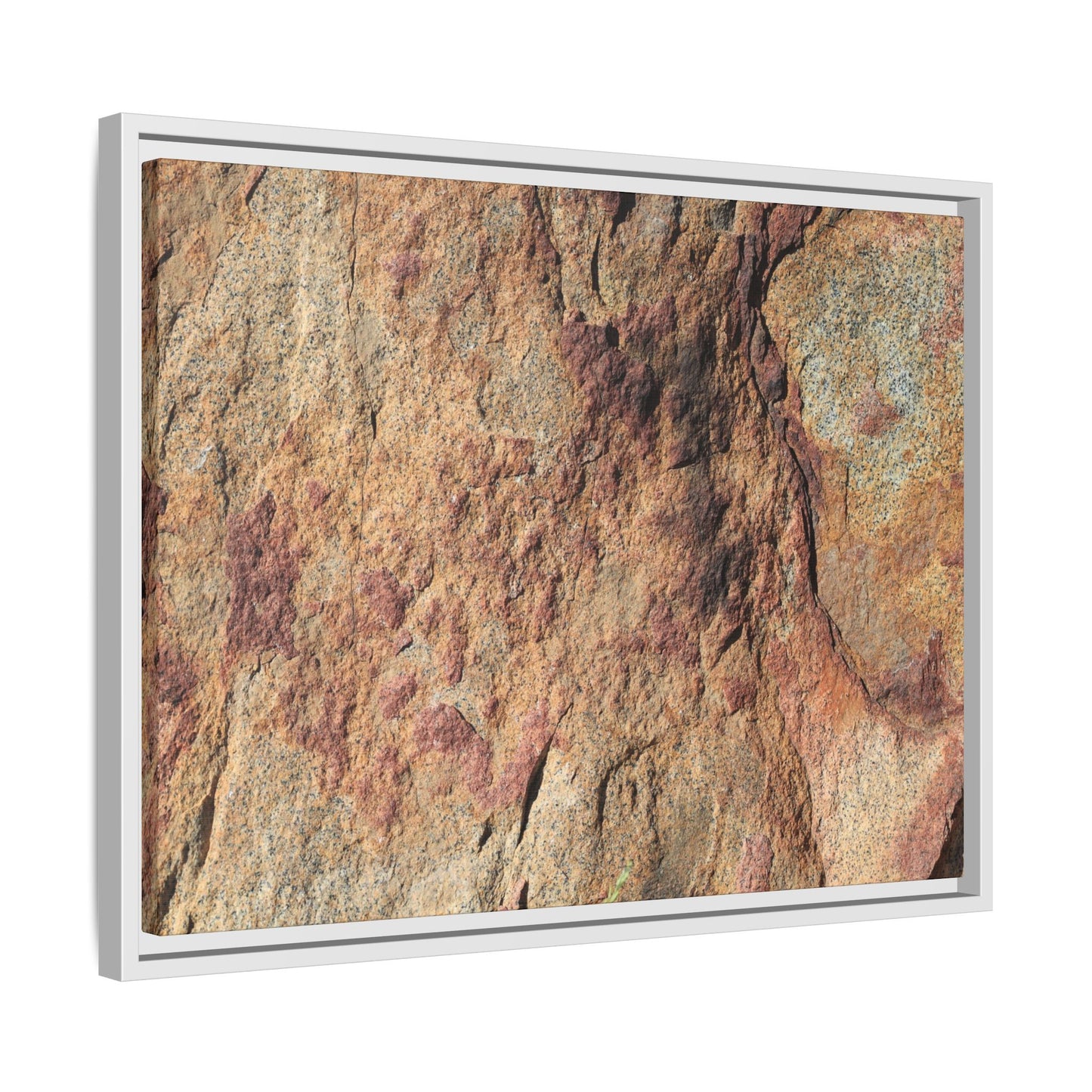 Russet Stone - Unique Stretched Canvas Wall Art - Art By Earth