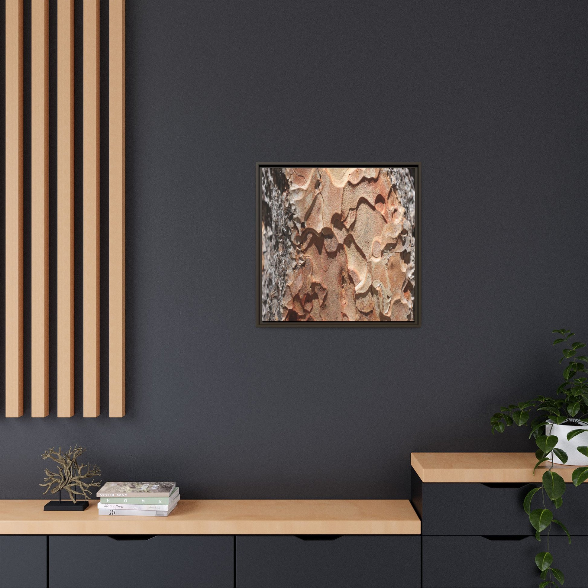 Rust and Stone - Unique Stretched Canvas Wall Art - Art By Earth