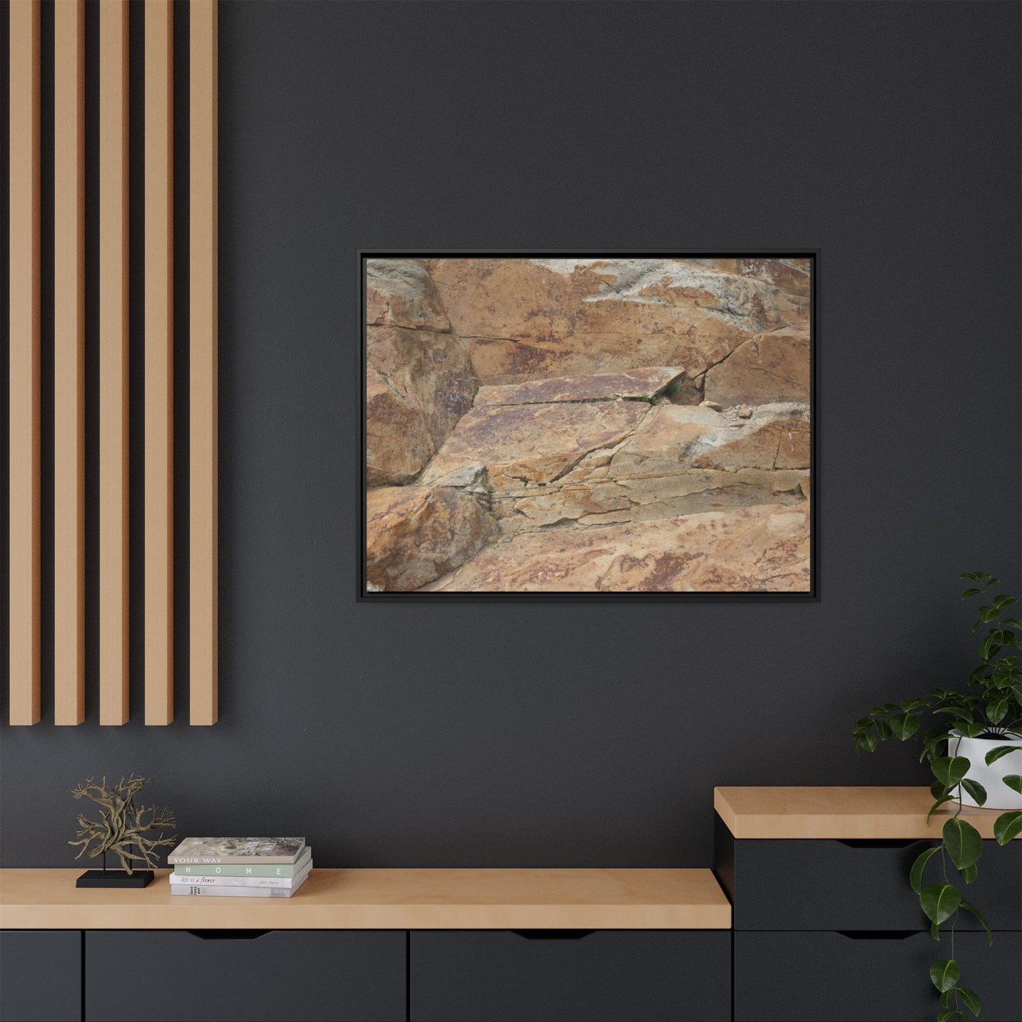Ancient Foundations - Unique Stretched Canvas Wall Art - Art By Earth