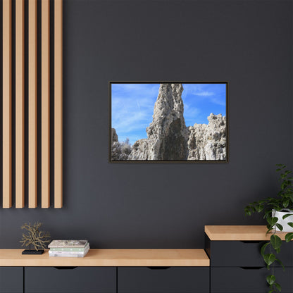 Sentinel of Stone - Unique Stretched Canvas Wall Art