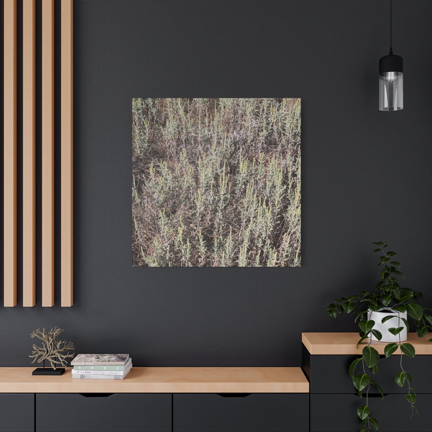 Whispers in the Sage - Unique Stretched Canvas Wall Art - Art By Earth