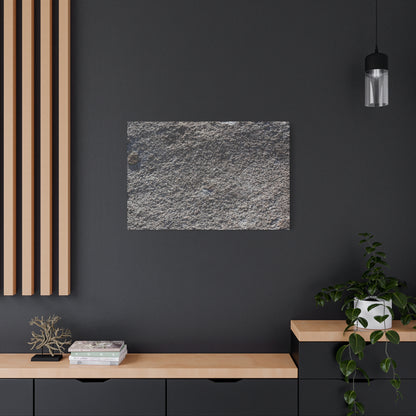 Textured Ground Surface - Unique Frameless Canvas Wall Art