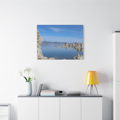 Echoes of Stone and Water - Unique Frameless Canvas Wall Art