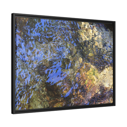 Aquatic Kaleidoscope - Unique Stretched Canvas Wall Art - Art By Earth