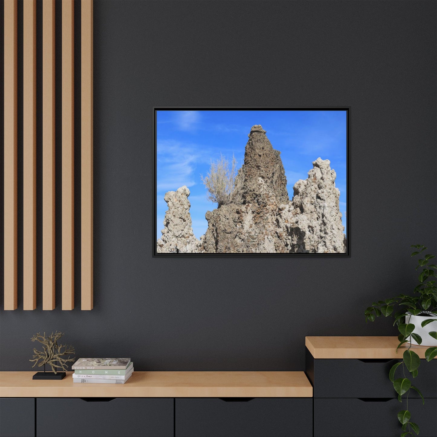 Silent Sentinels - Unique Stretched Canvas Wall Art