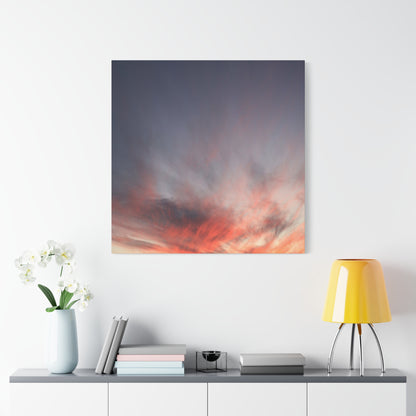 Ethereal Sunset - Unique Frameless Canvas Wall Art - Art By Earth