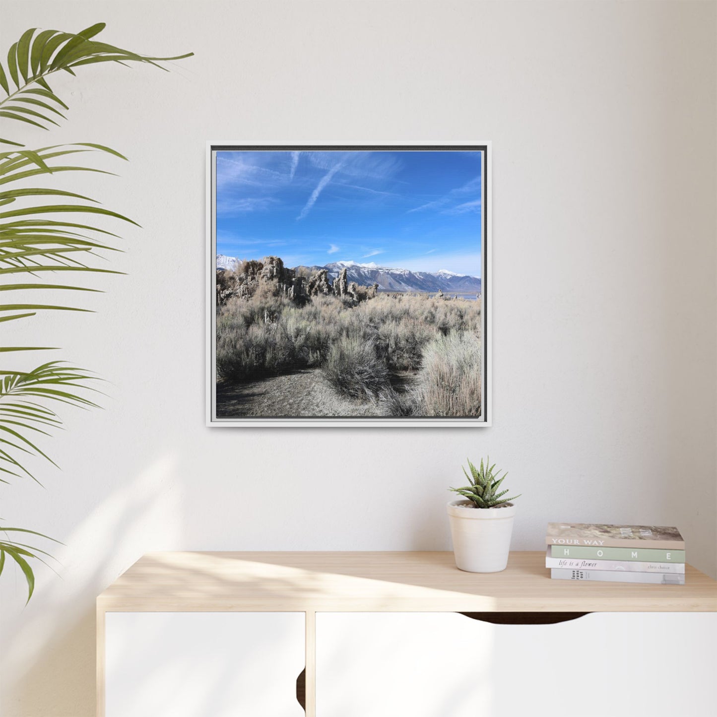 Whispers of the Sagebrush Steppe - Unique Stretched Canvas Wall Art