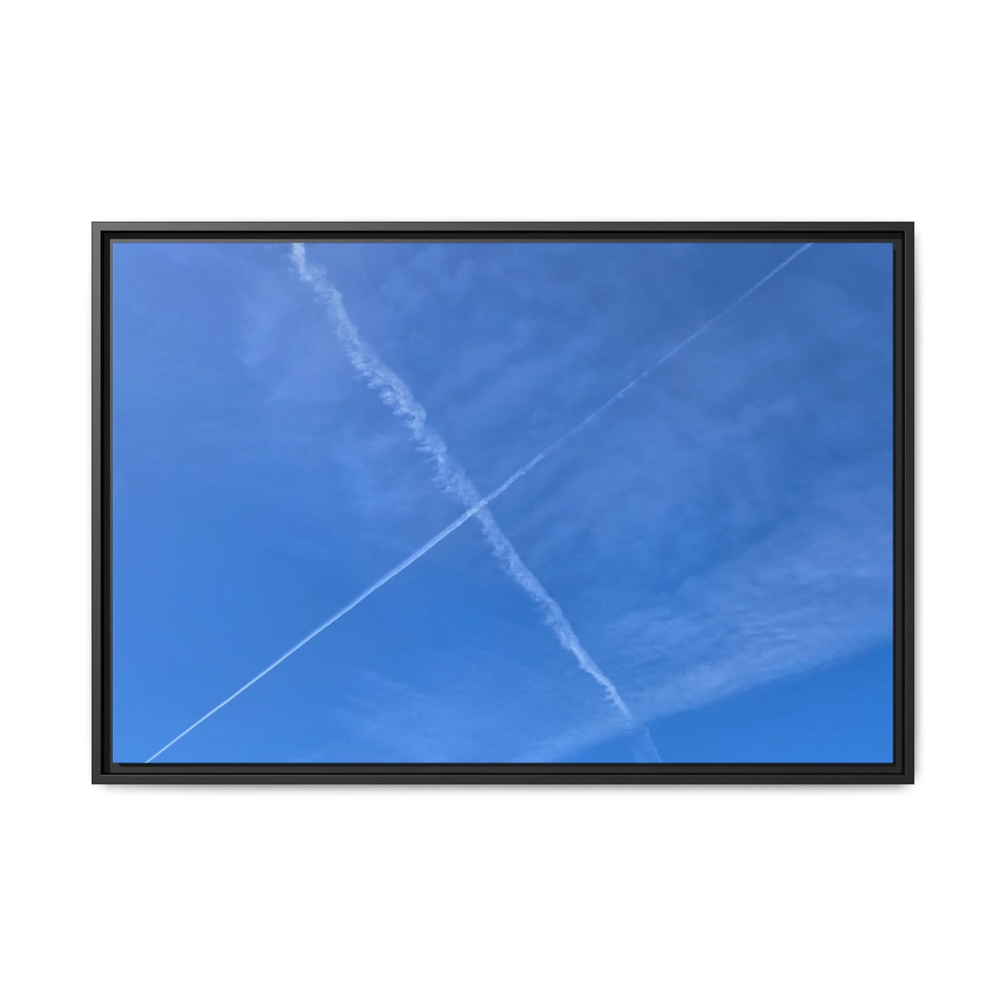 Sky Crossroads - Unique Stretched Canvas Wall Art - Art By Earth