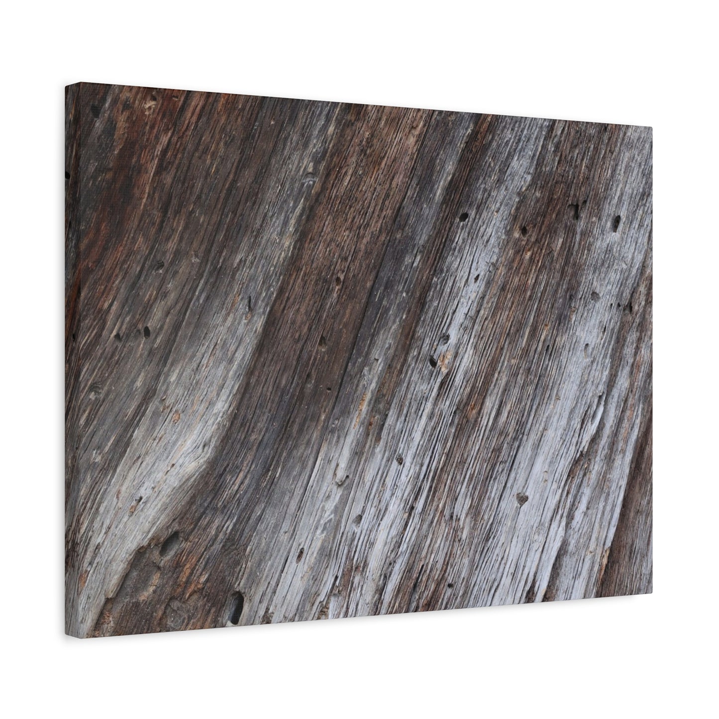 Aged Planks - Unique Frameless Canvas Wall Art - Art By Earth