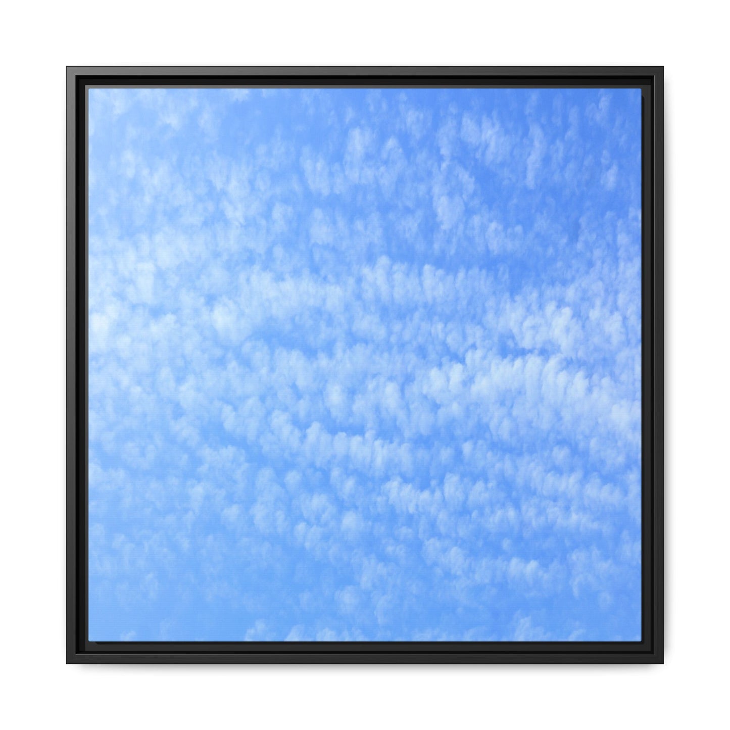 Wispy Blue Dreams - Unique Stretched Canvas Wall Art - Art By Earth