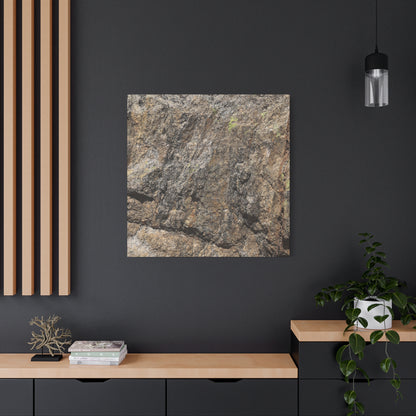 Weathered Stone Secrets - Unique Frameless Canvas Wall Art - Art By Earth