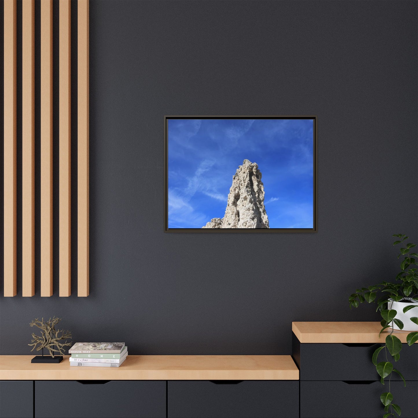 Monolith of Time - Unique Stretched Canvas Wall Art